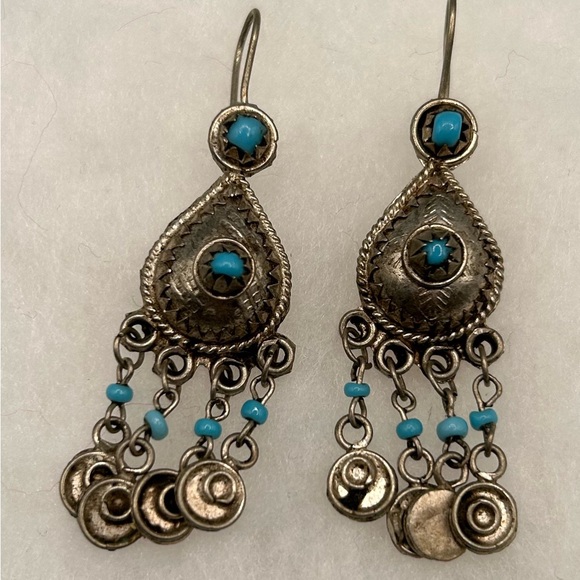 Jewelry - Boho Jewelry Tribal Earring Nomadic Earring Tribal middle Eastern jewelry